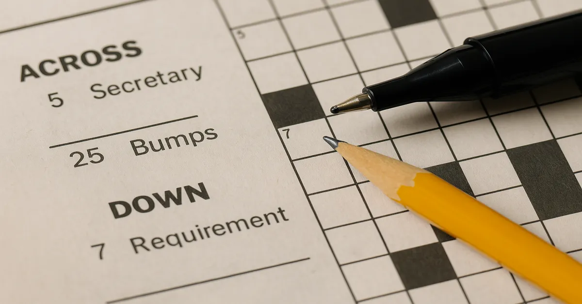 Bumped Things NYT Crossword