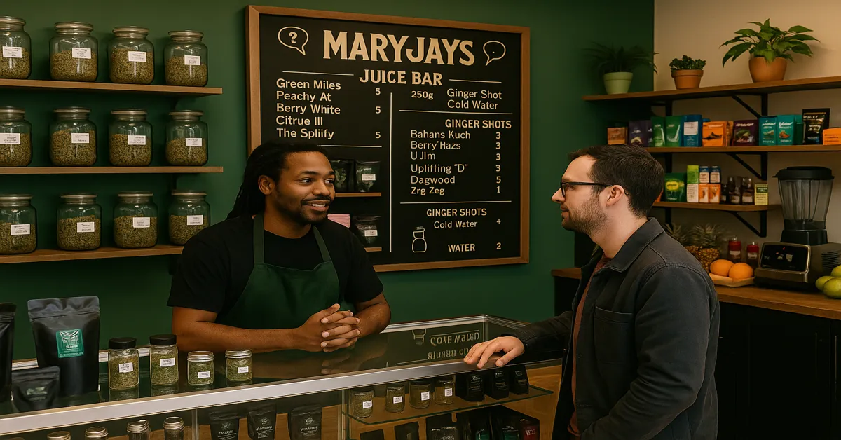 MaryJays DC Weed Dispensary Juice Bar Washington Reviews