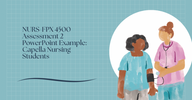 NURS-FPX 4500 Assessment 2 PowerPoint Example