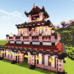 sakura temple clgplayz Minecraft