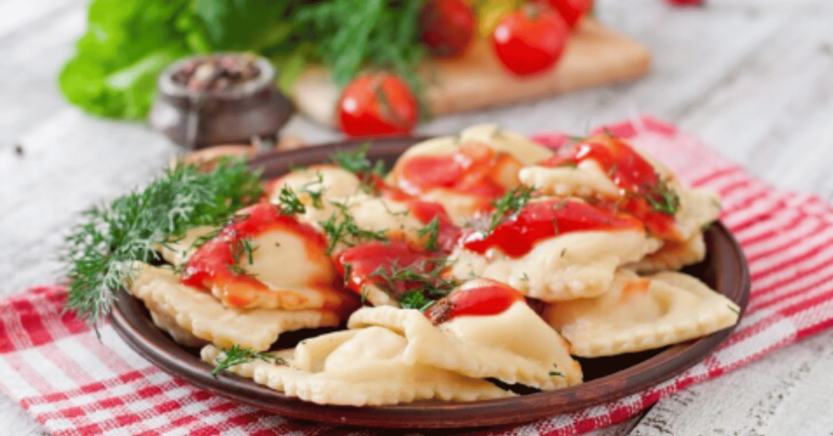chicken ravioli